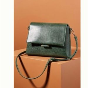Anthropologie Melora Crossbody Bag - Olive